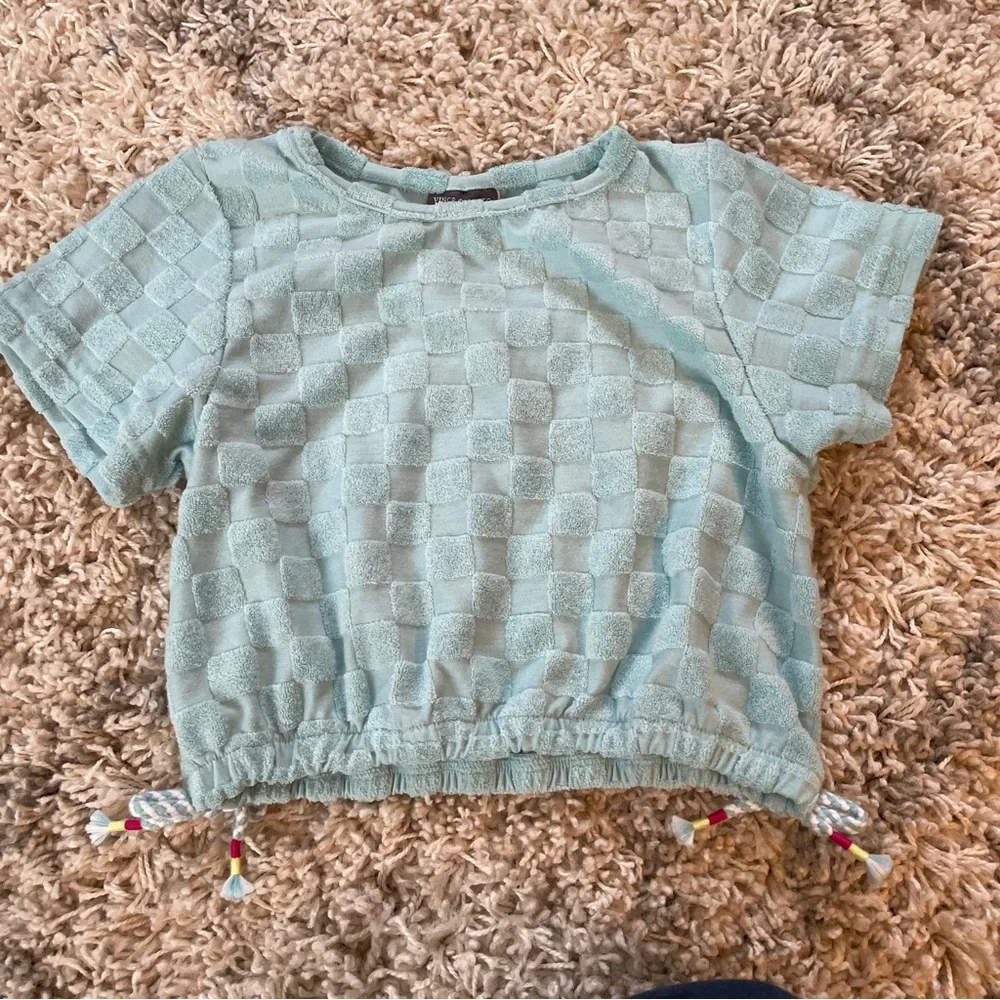 Vince Camuto Kids‎ Textured blue Tee